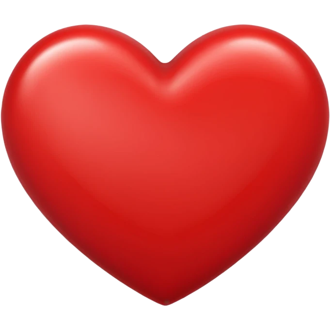 red heart emoji