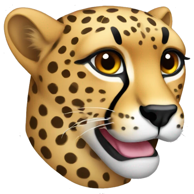 cheetah emoji emoji