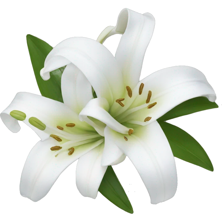 White Lillie’s  emoji