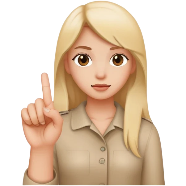emoji girl holding the middle finger emoji