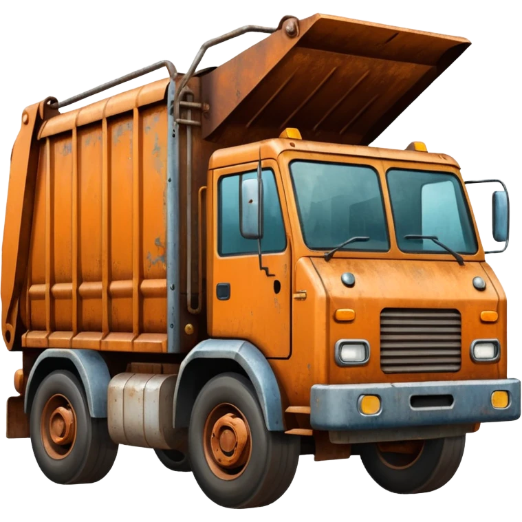 garbage truck emoji