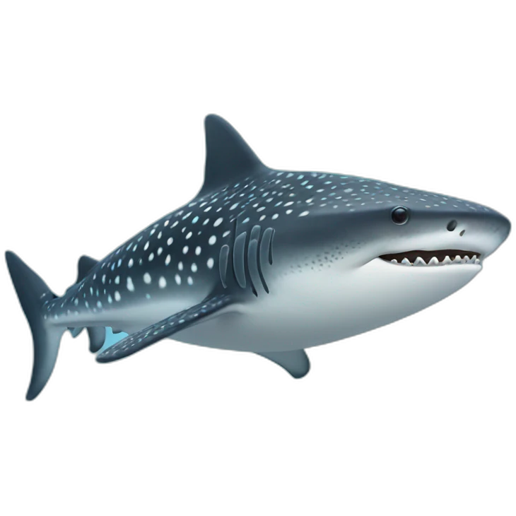 Whale shark emoji