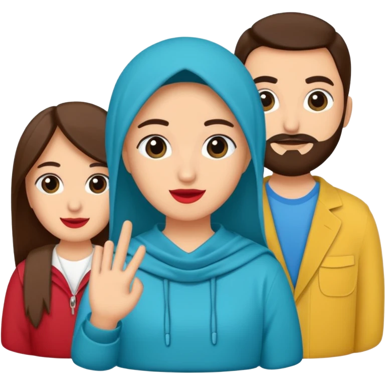 Tiktok beyaz tik etrafı mavi emoji