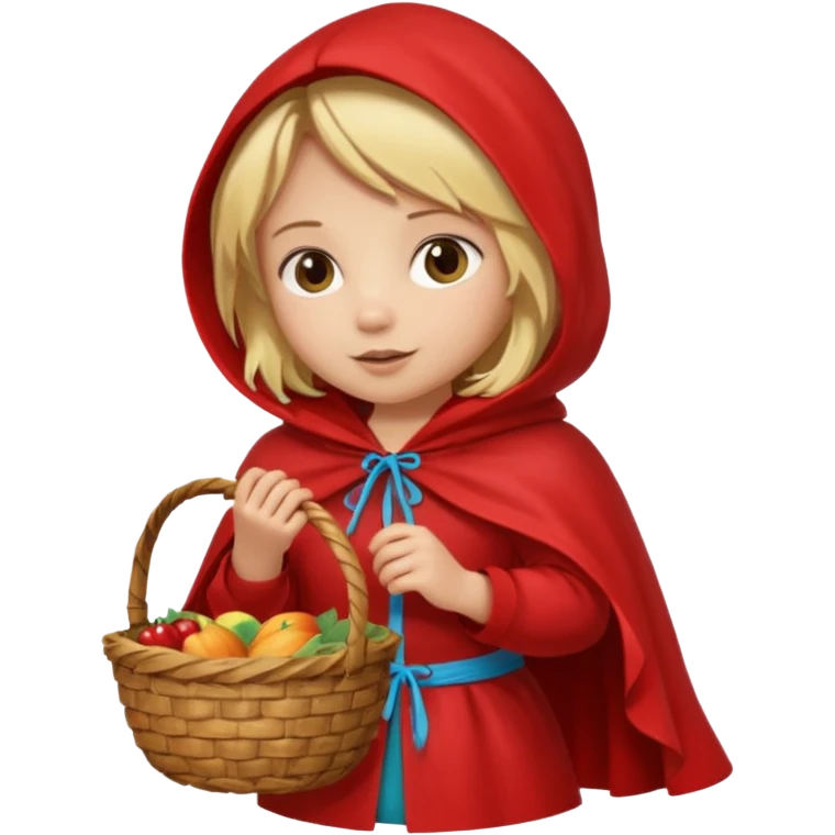 Little Red riding hood emoji