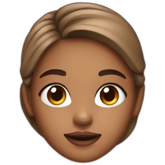 a girl who is doing her skincare emoji