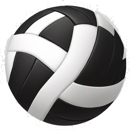 Spike in volleyball emoji