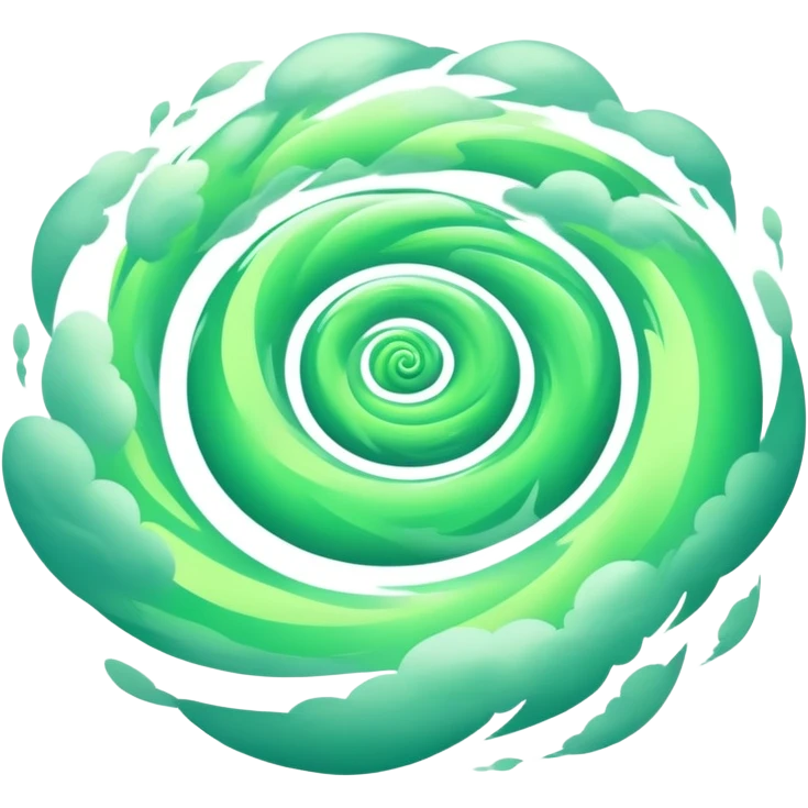 Green sky emoji