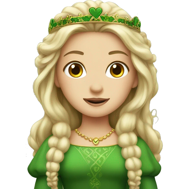 irish princess emoji
