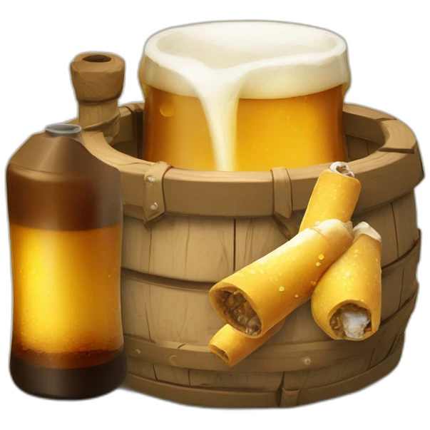 Dofus bière cigarette emoji