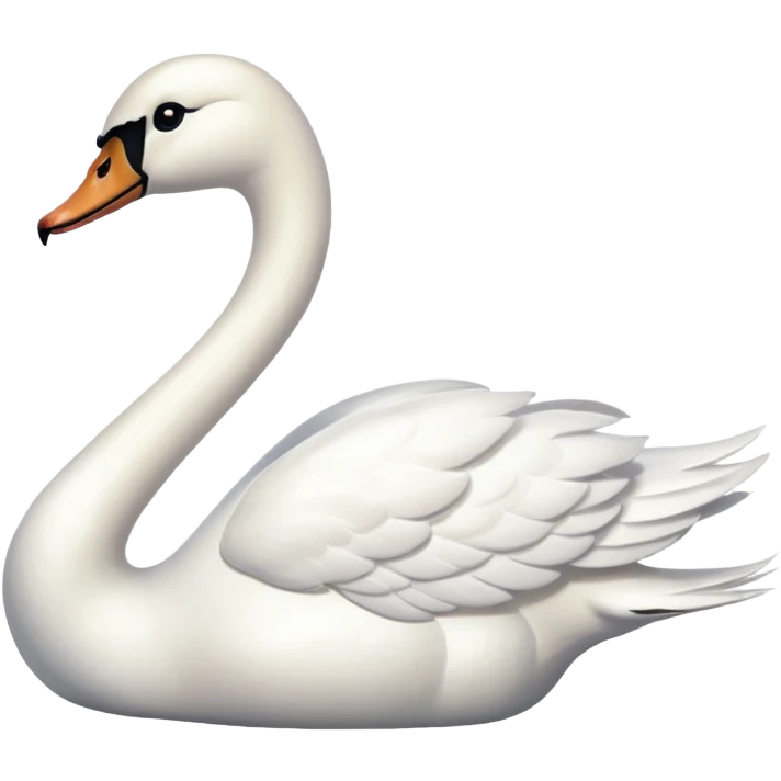 white swan emoji