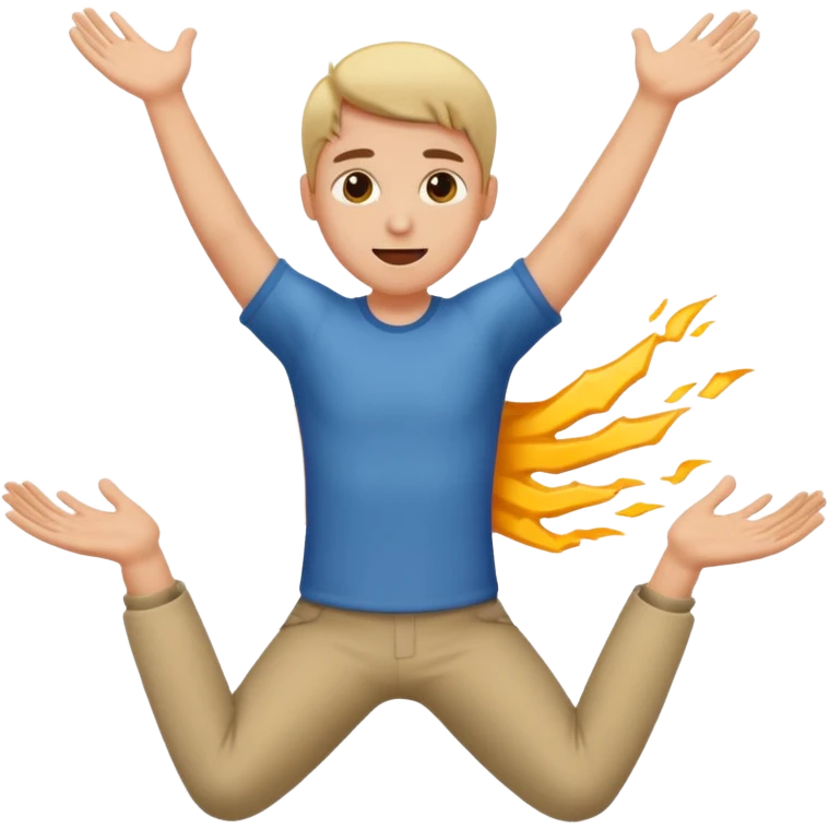 Crashing out emoji