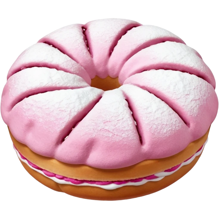 pink pan dulce emoji