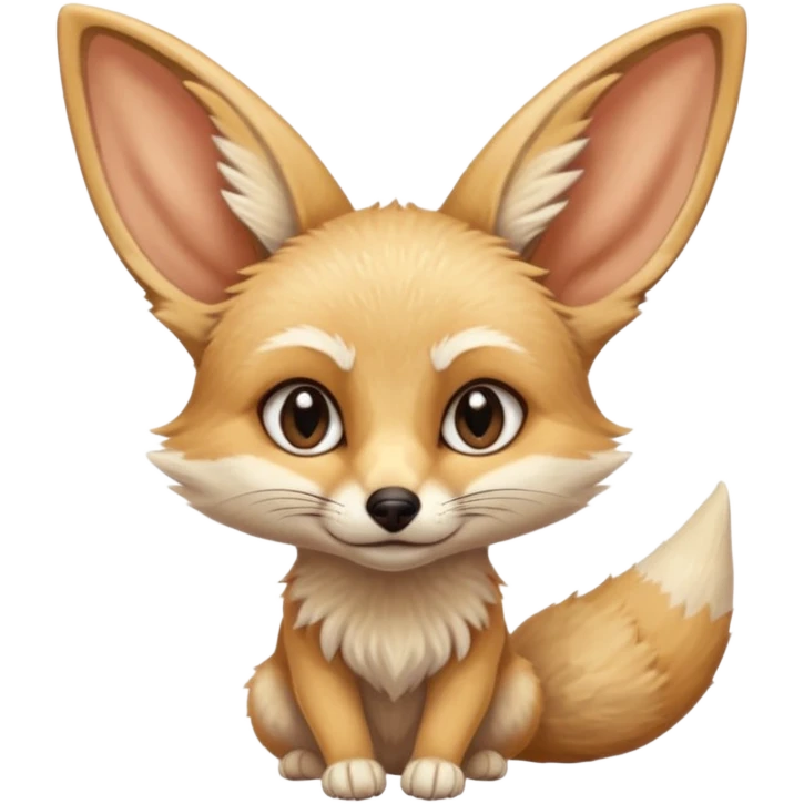 Seductive Fennec fox emoji