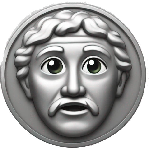 ancient silver coin emoji