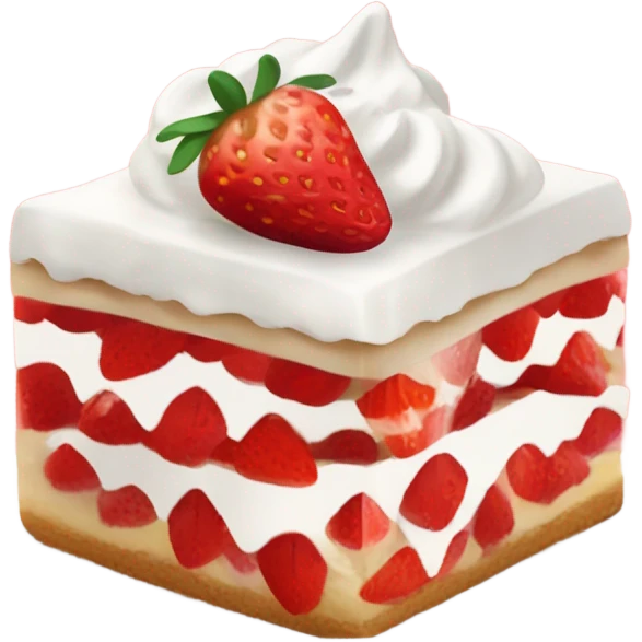 Strawberry Yum Yum Dessert  emoji