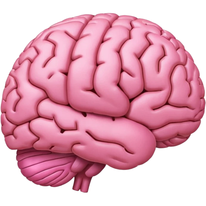 pink brain emoji