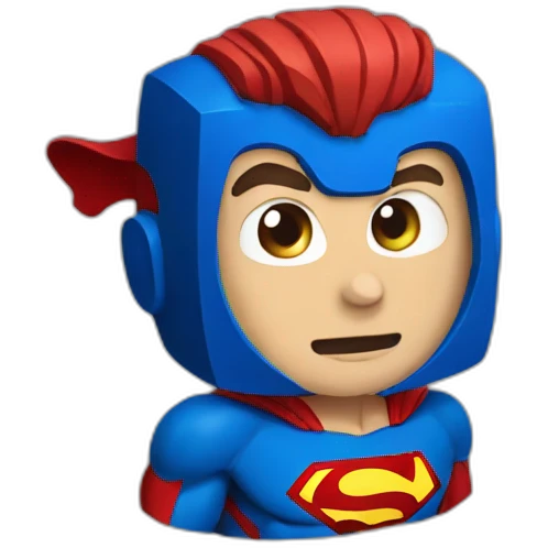 Super man emoji