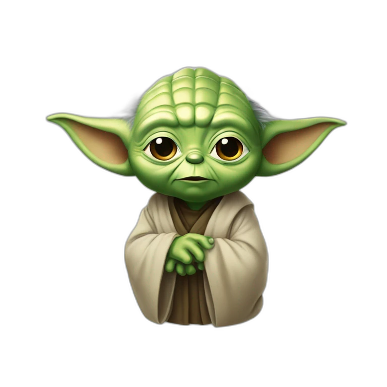 Yoda pouce en l'air emoji