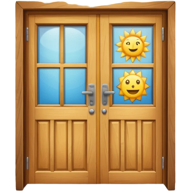 door corridor in school emoji