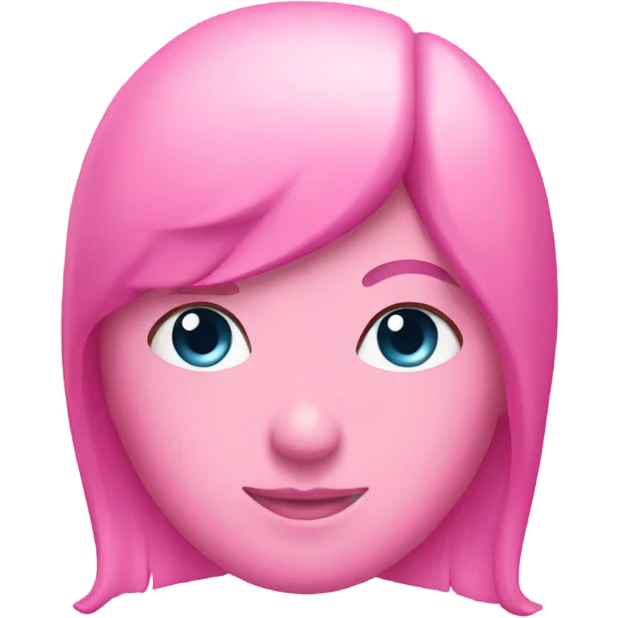 Pink craft emoji