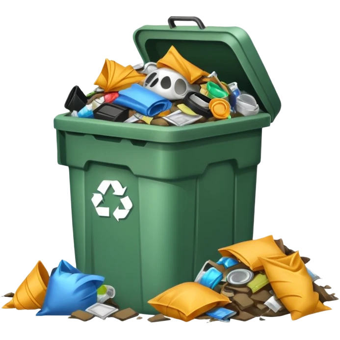 Trash  emoji