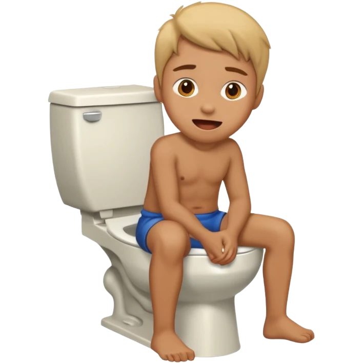 taking a really bad poop emoji