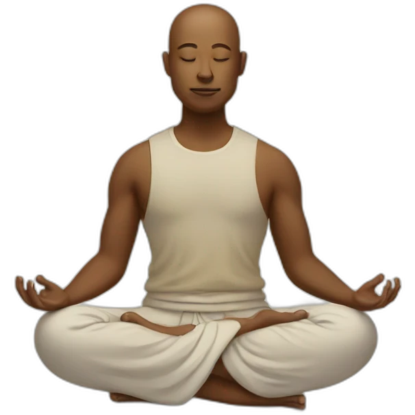 meditation emoji