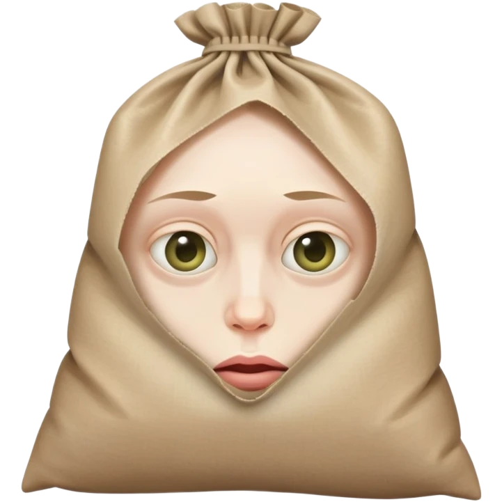 Groggy with bags under eyes  emoji