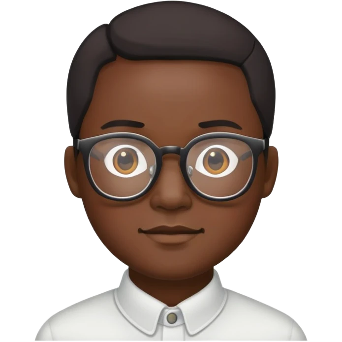 Black Chinese man emoji