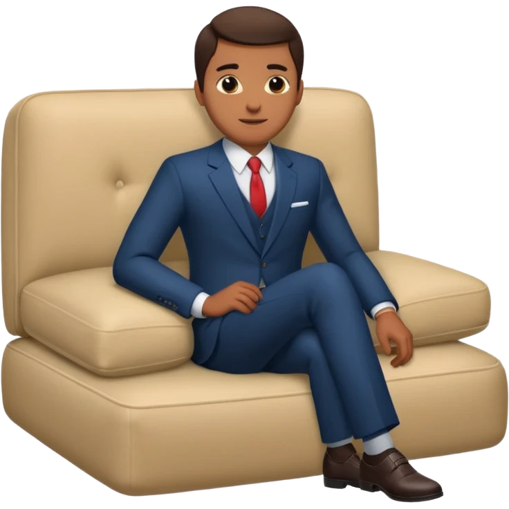 business man @cushion emoji