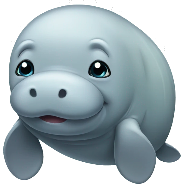 cute manatee  emoji