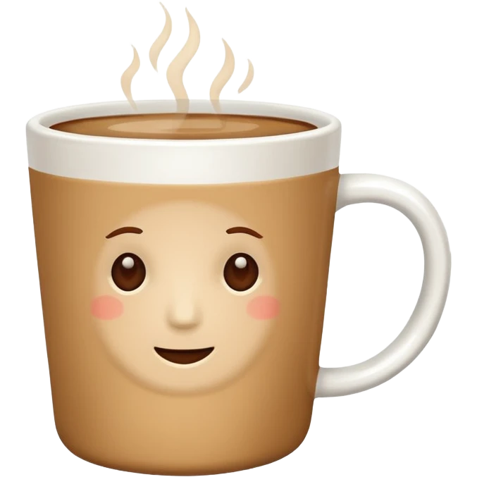 flat white coffee  emoji