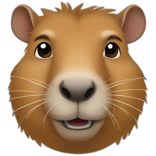 leeuw wet een capybara emoji