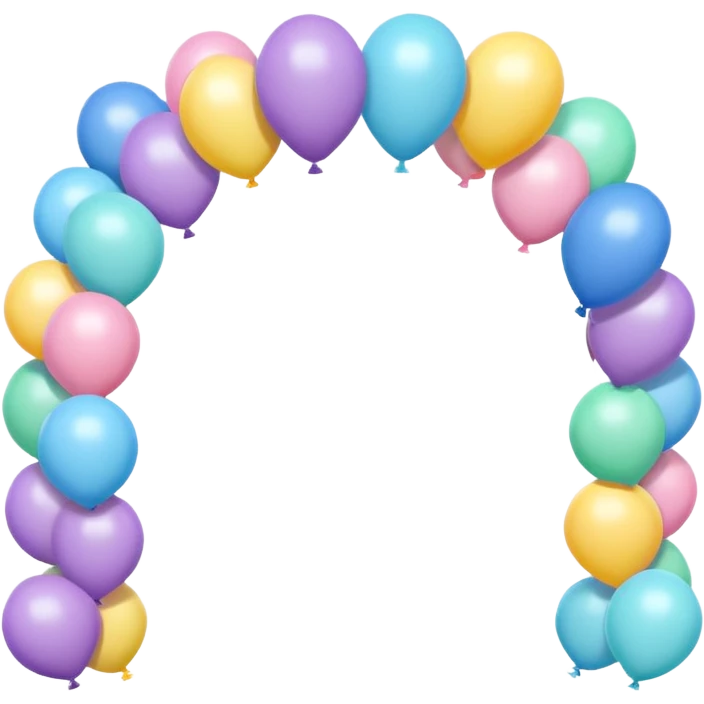 balloon arch emoji