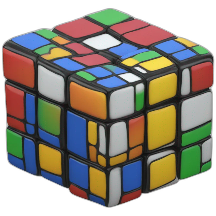 Rubiks cube emoji