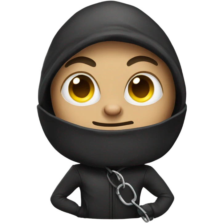 Cat burglar emoji