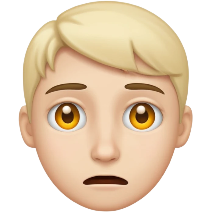 Mixed up emotions emoji