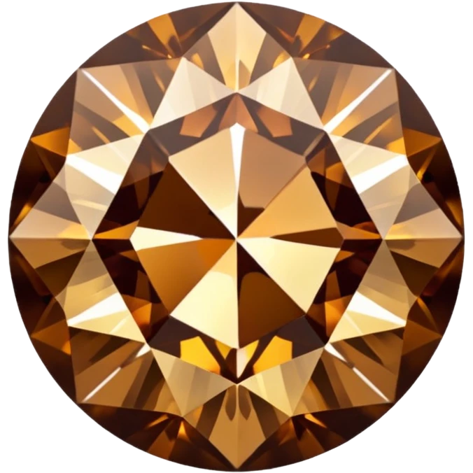 Diamant marron emoji
