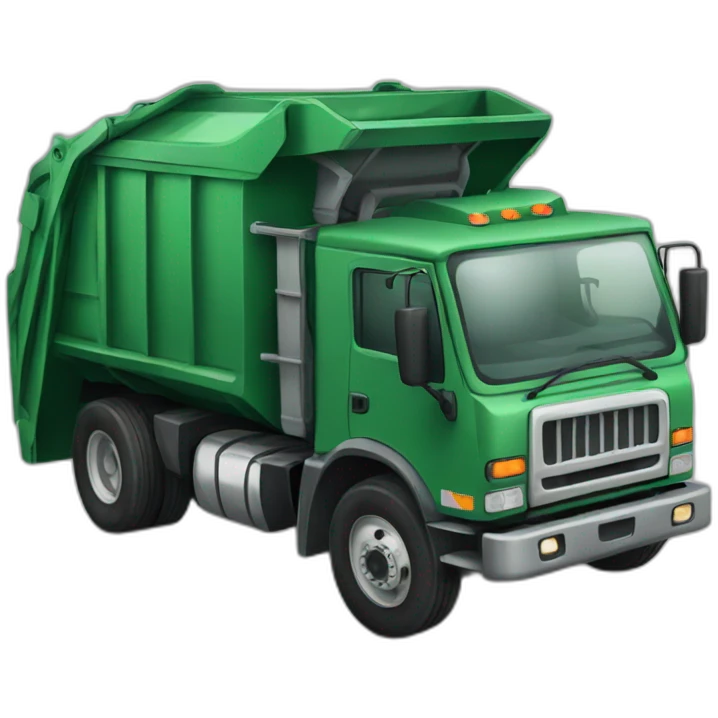 garbage truck emoji