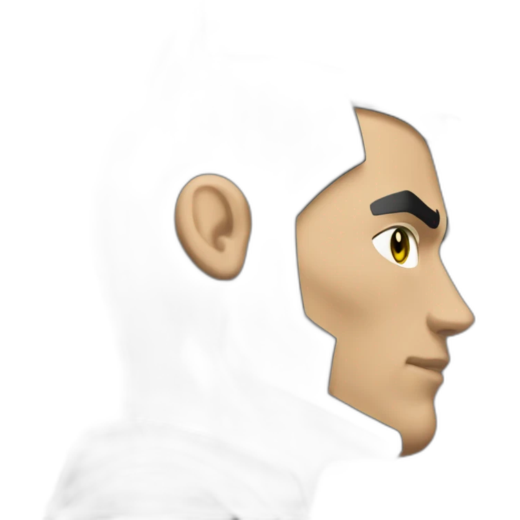 Batman de profile avec du charisme  emoji