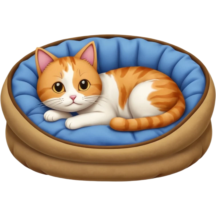 cat bed home emoji