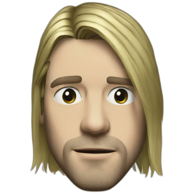 Kurt Cobain emoji