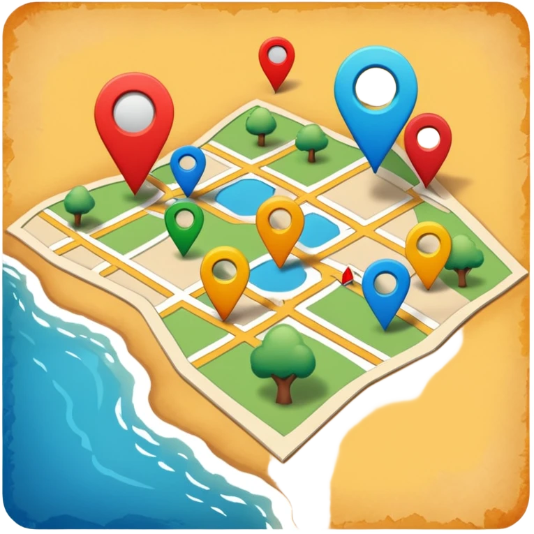 ubicacion en el mapa emoji