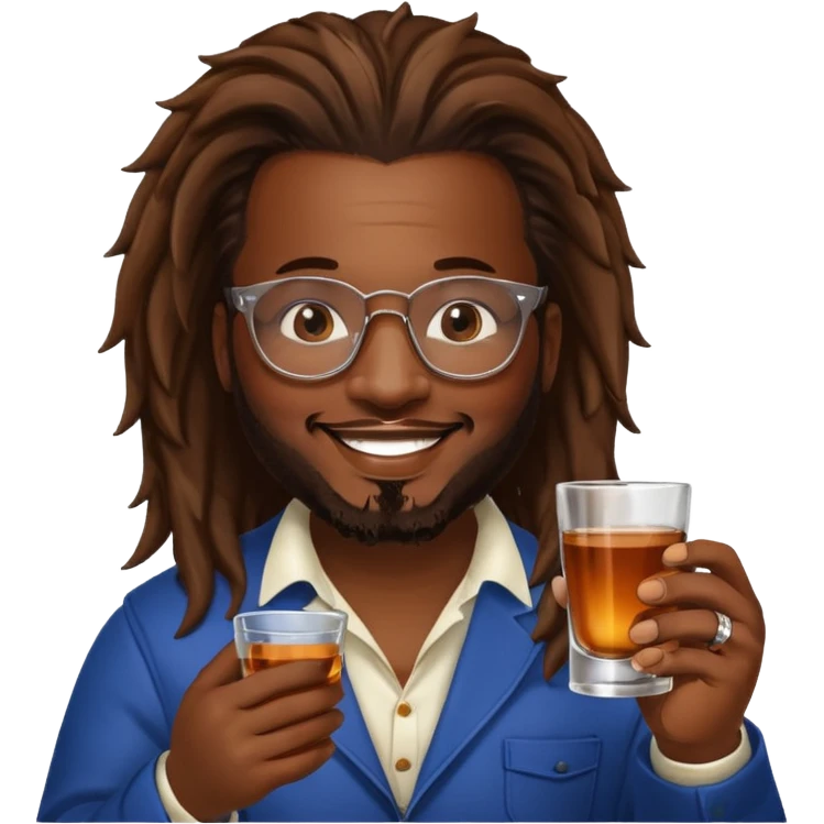 T-PAIN HOLDING A SHOTGLASS emoji