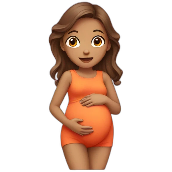 teen age pregnancy emoji