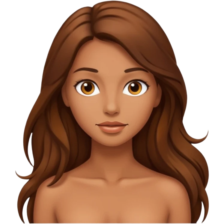 beautiful naked hot woman emoji