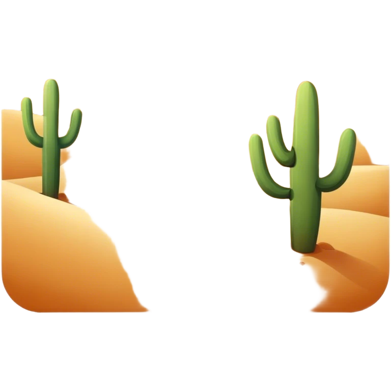 Desert emoji