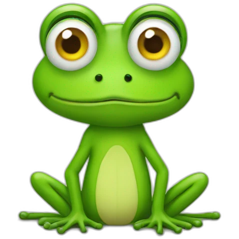 mr frog is skinny emoji