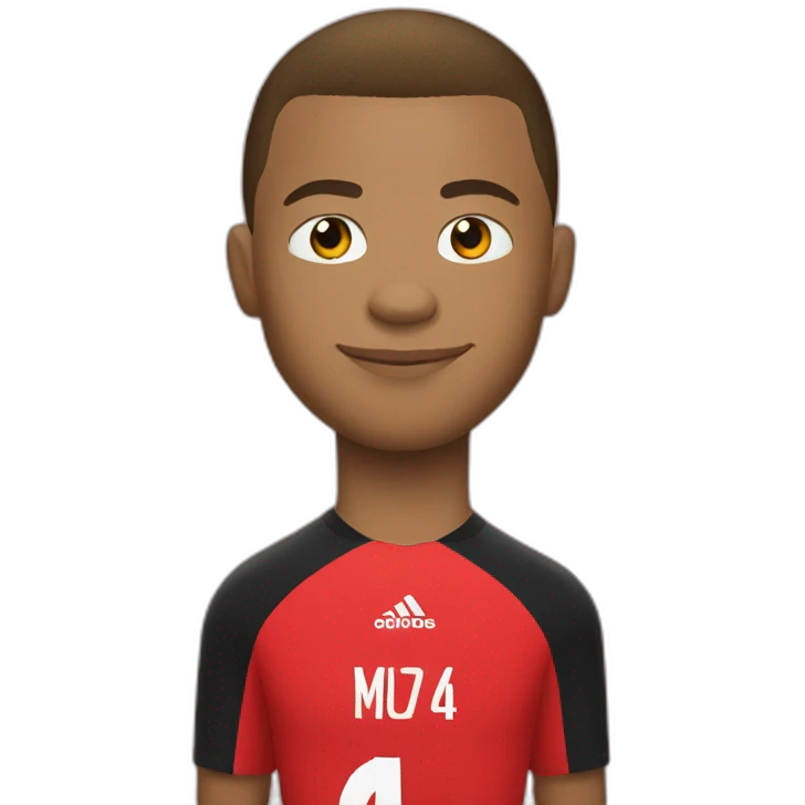 Mbappe avec la Belgique emoji