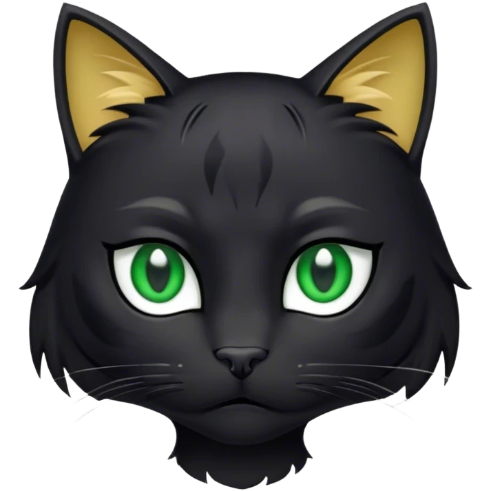 Cat Noir sad emoji